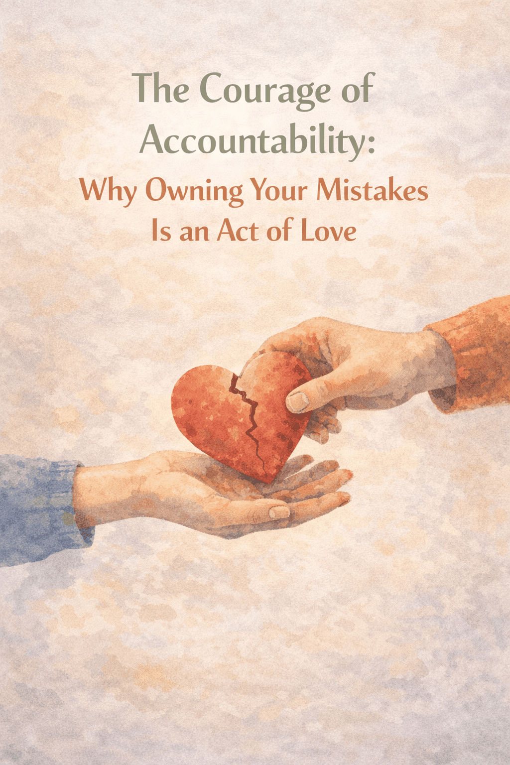The Courage of Accountability: Why Owning Your Mistakes Is an Act of Love